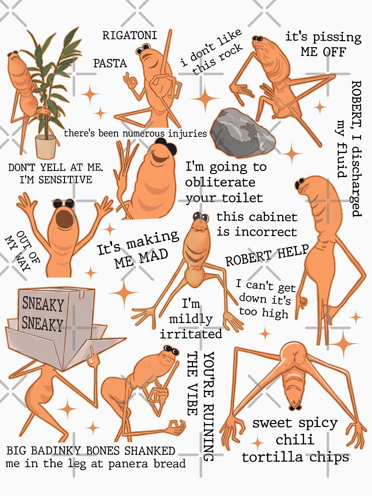 Marcus The Worm Funny Meme by ivotee T-Shirts, Hoodie, Sweatshirt | BlankRebels.com (Image 3)
