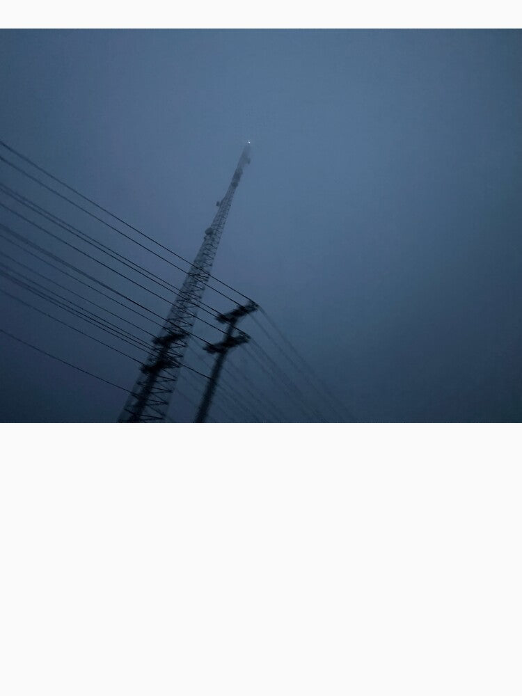 foggy radio tower by meuliasshop T-Shirts, Hoodie, Sweatshirt | BlankRebels.com (Image 3)