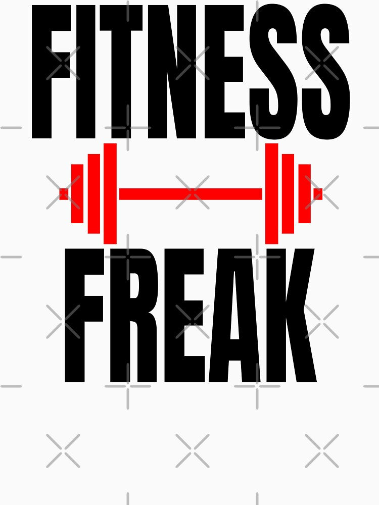 Fitness Freak - Funny fitness & Gym motivation quote by GraphicDream T-Shirts, Hoodie, Sweatshirt | BlankRebels.com (Image 3)