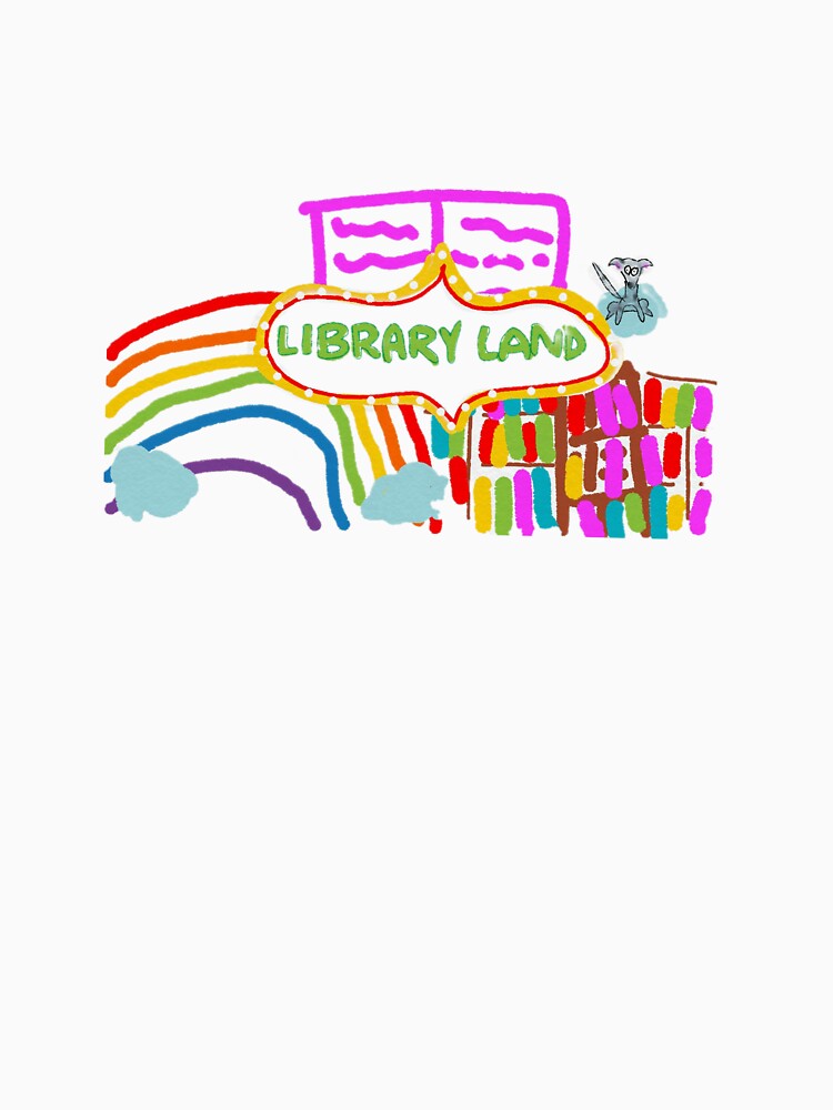 Library Land by GormodoHeathers T-Shirts, Hoodie, Sweatshirt | BlankRebels.com (Image 3)