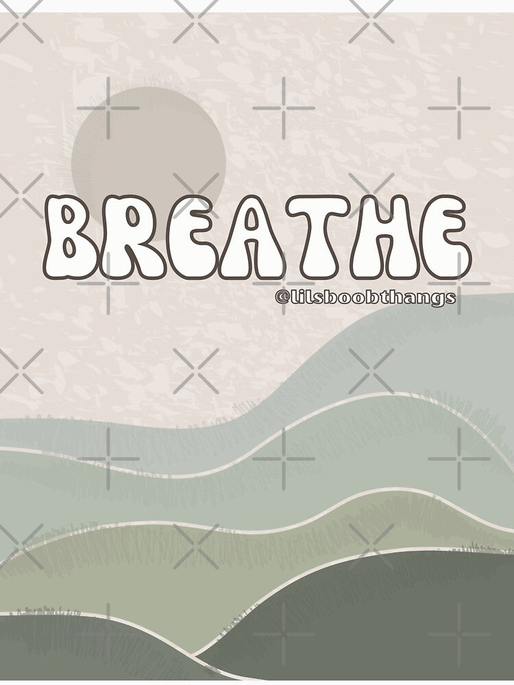 Breathe Mountain Air v10 | @lilsboobthangs by lilsboobthangs T-Shirts, Hoodie, Sweatshirt | BlankRebels.com (Image 3)