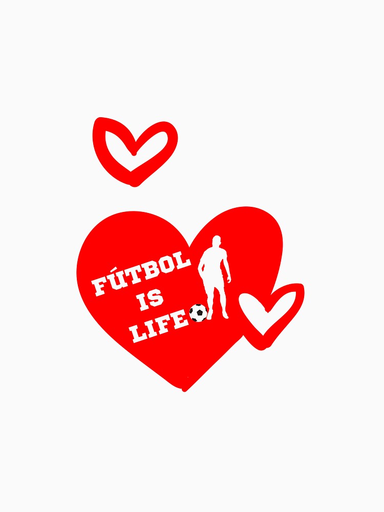 Fútbol Is Life Football and Soccer Lover Vintage Retro Sunset Essential T-Shirt by Zakariya20