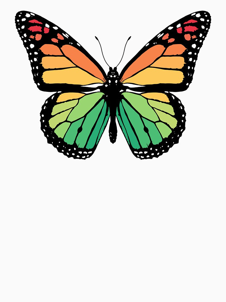 autism pride flag butterfly by cosmicallyavg T-Shirts, Hoodie, Sweatshirt | BlankRebels.com (Image 3)