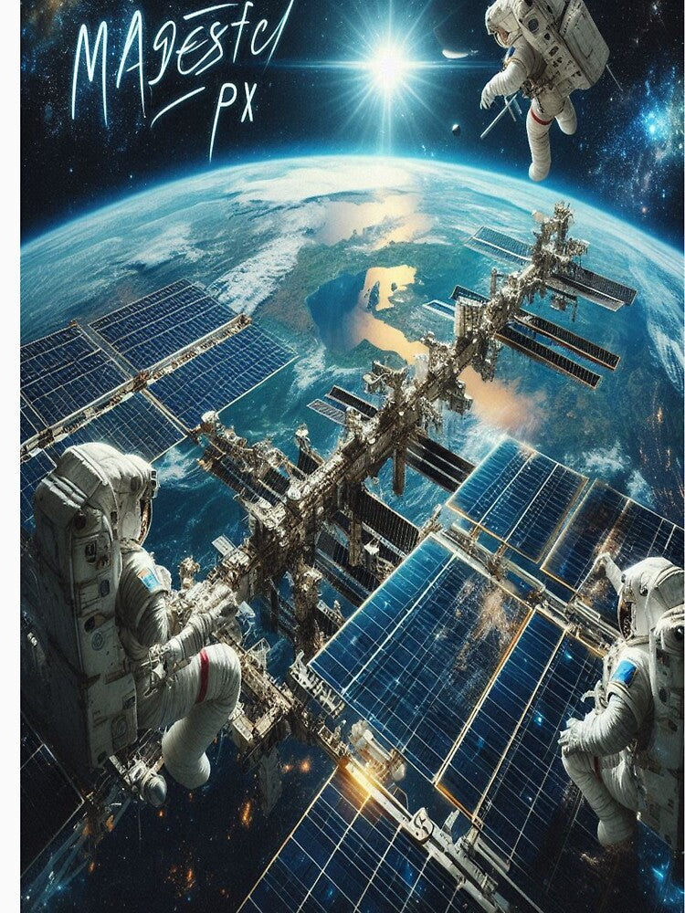 ISS Astronauts 1 by MajesticPx T-Shirts, Hoodie, Sweatshirt | BlankRebels.com (Image 3)