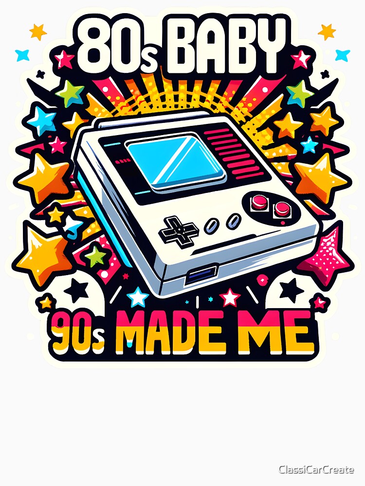 80s Baby, 90s Made Me - A Retro-Inspired Design by 48remarks T-Shirts, Hoodie, Sweatshirt | BlankRebels.com (Image 2)