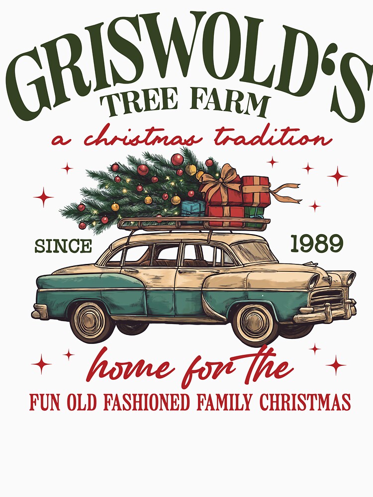 Griswold's Tree Farm Family Christmas 1989 by bmindprints T-Shirts, Hoodie, Sweatshirt | BlankRebels.com (Image 3)