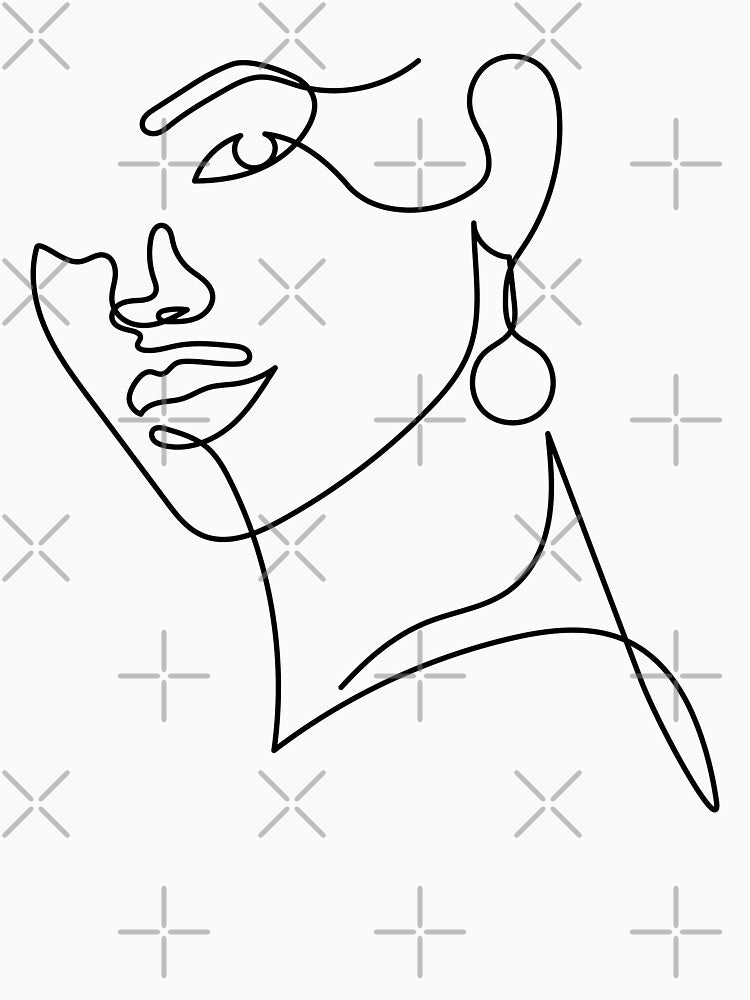 Eyes tell what ego refuses by One-Line-Artist T-Shirts, Hoodie, Sweatshirt | BlankRebels.com (Image 3)