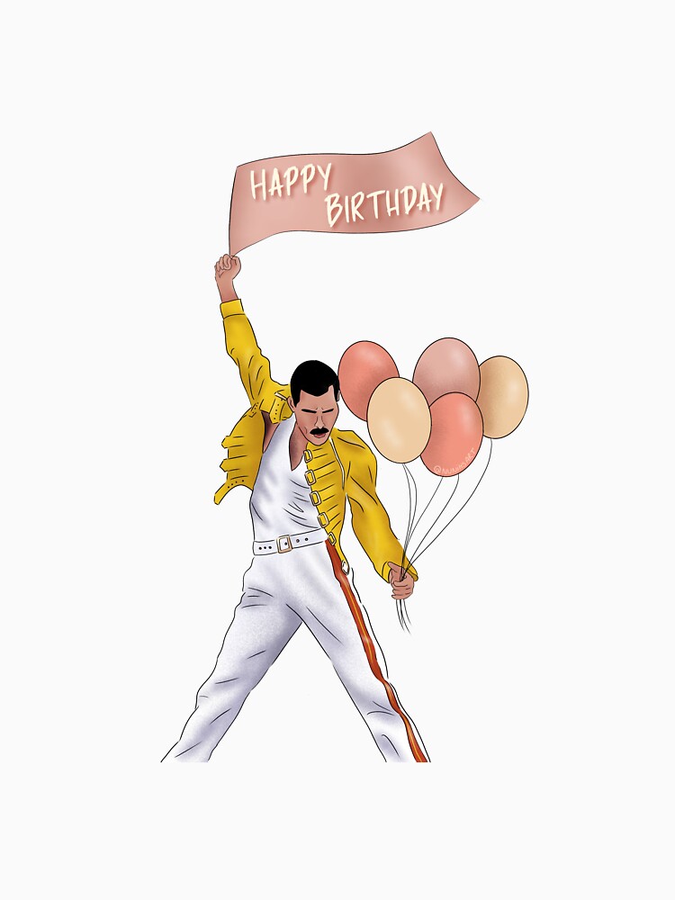 Happy Birthday Freddie Mercury by StudioNunih T-Shirts, Hoodie, Sweatshirt | BlankRebels.com (Image 3)