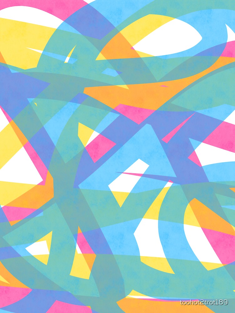 Rainbow Abstract Art by toohot2trot189 T-Shirts, Hoodie, Sweatshirt | BlankRebels.com (Image 3)
