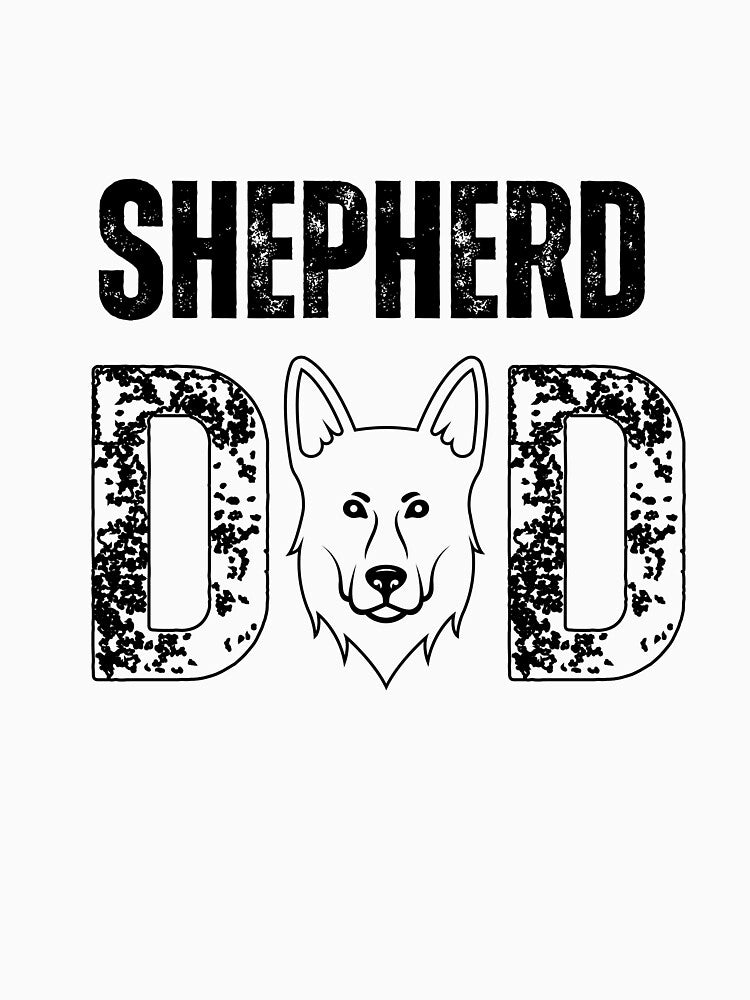 Shepherd dad by DeluxBee T-Shirts, Hoodie, Sweatshirt | BlankRebels.com (Image 3)