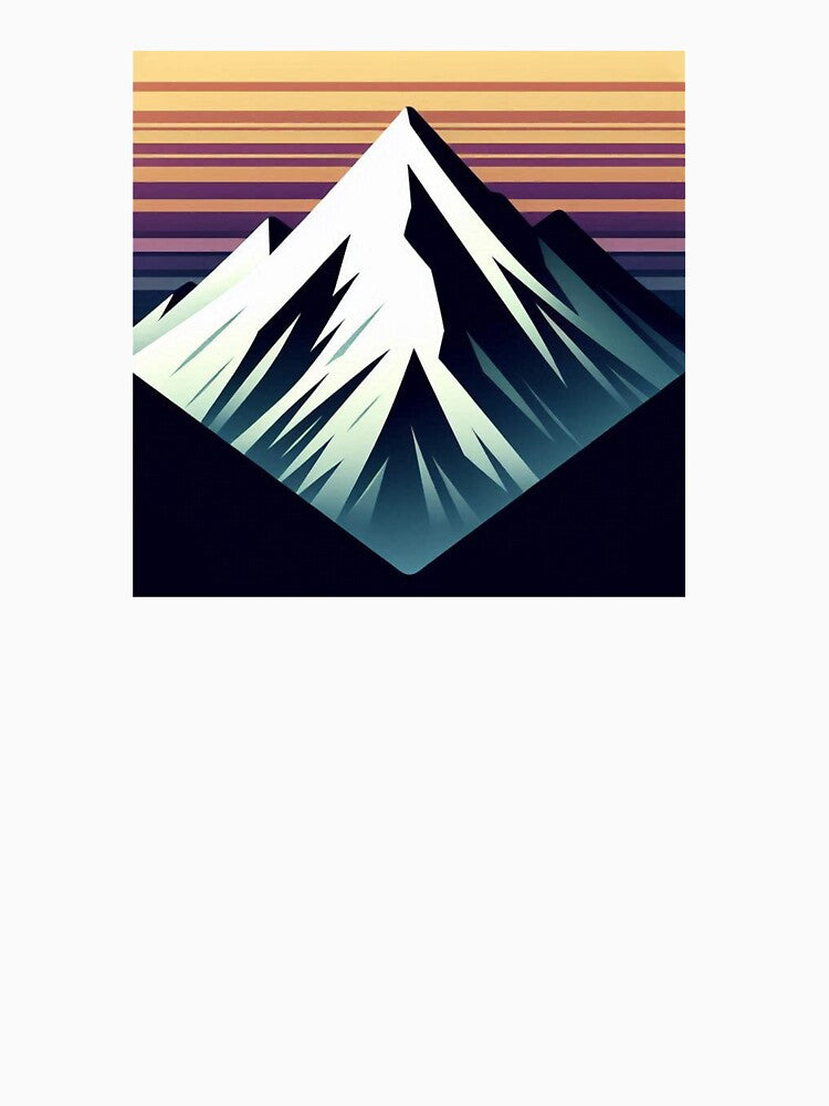 Mountain print by Remarkablesyrup T-Shirts, Hoodie, Sweatshirt | BlankRebels.com (Image 3)