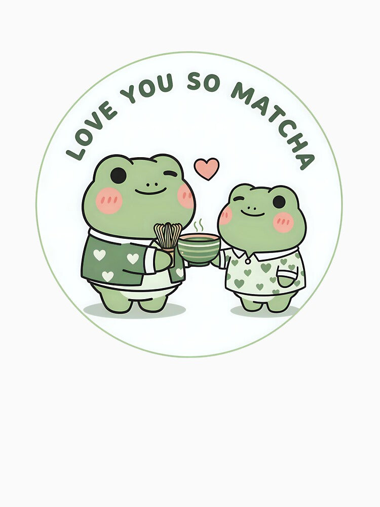 FROGS – “Love you so matcha” by sillyweas T-Shirts, Hoodie, Sweatshirt | BlankRebels.com (Image 3)