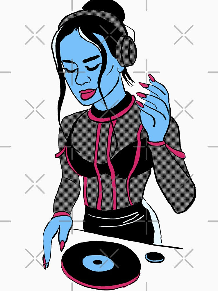 DJ RARA Caricature Version 3 by ggarrison T-Shirts, Hoodie, Sweatshirt | BlankRebels.com (Image 3)