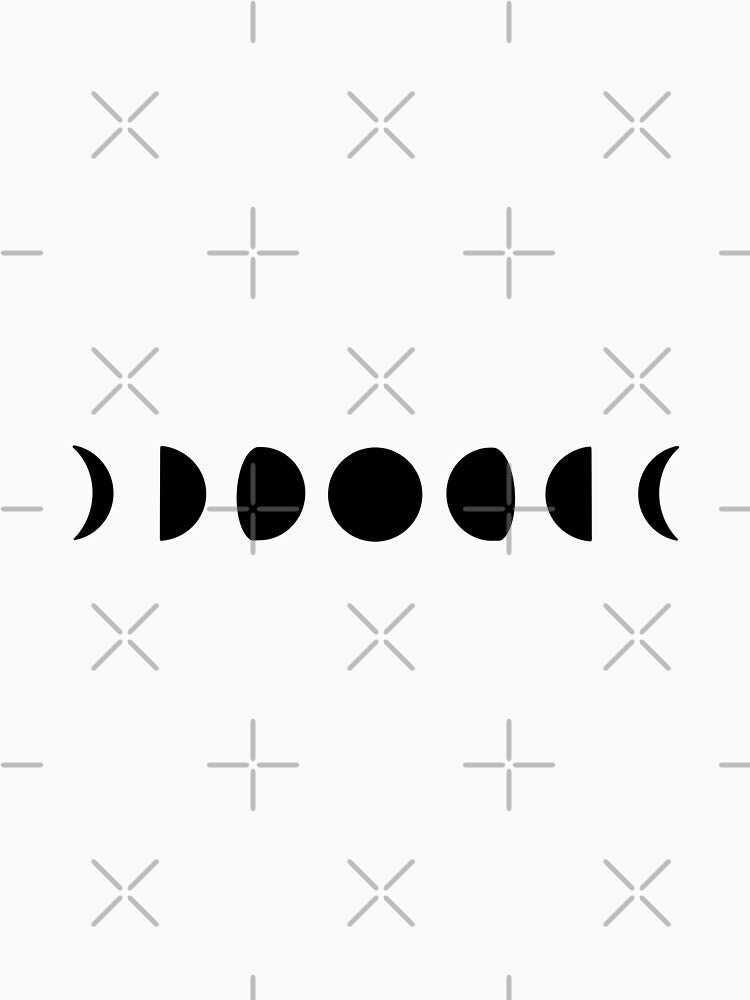 Moon Phases by plutohoneyblade T-Shirts, Hoodie, Sweatshirt | BlankRebels.com (Image 3)
