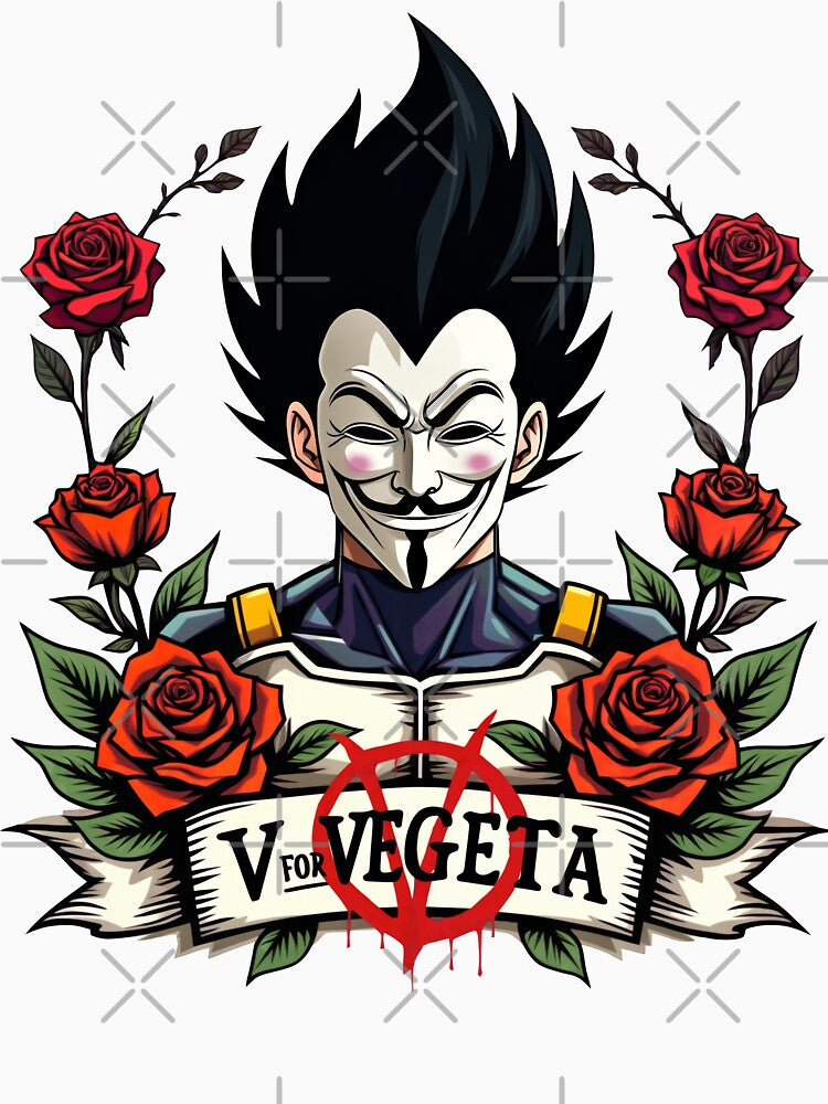 V Vegeta T-Shirts, Hoodie, Sweatshirt