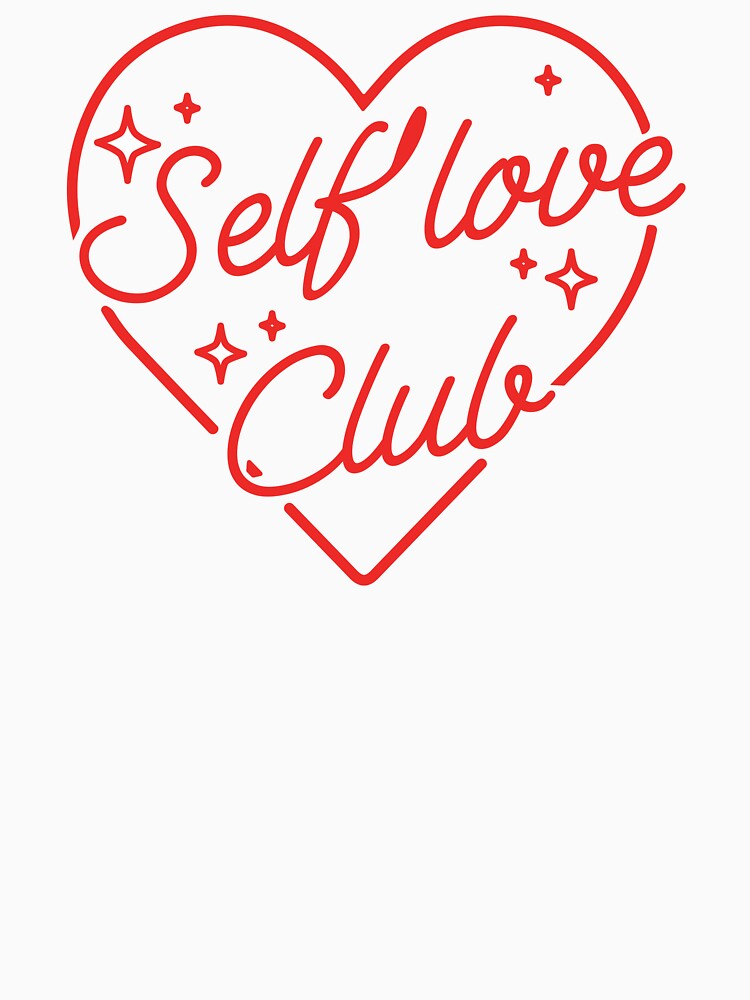 Self love Club in Sparkling Heart by KawaiiPattern T-Shirts, Hoodie, Sweatshirt | BlankRebels.com (Image 3)