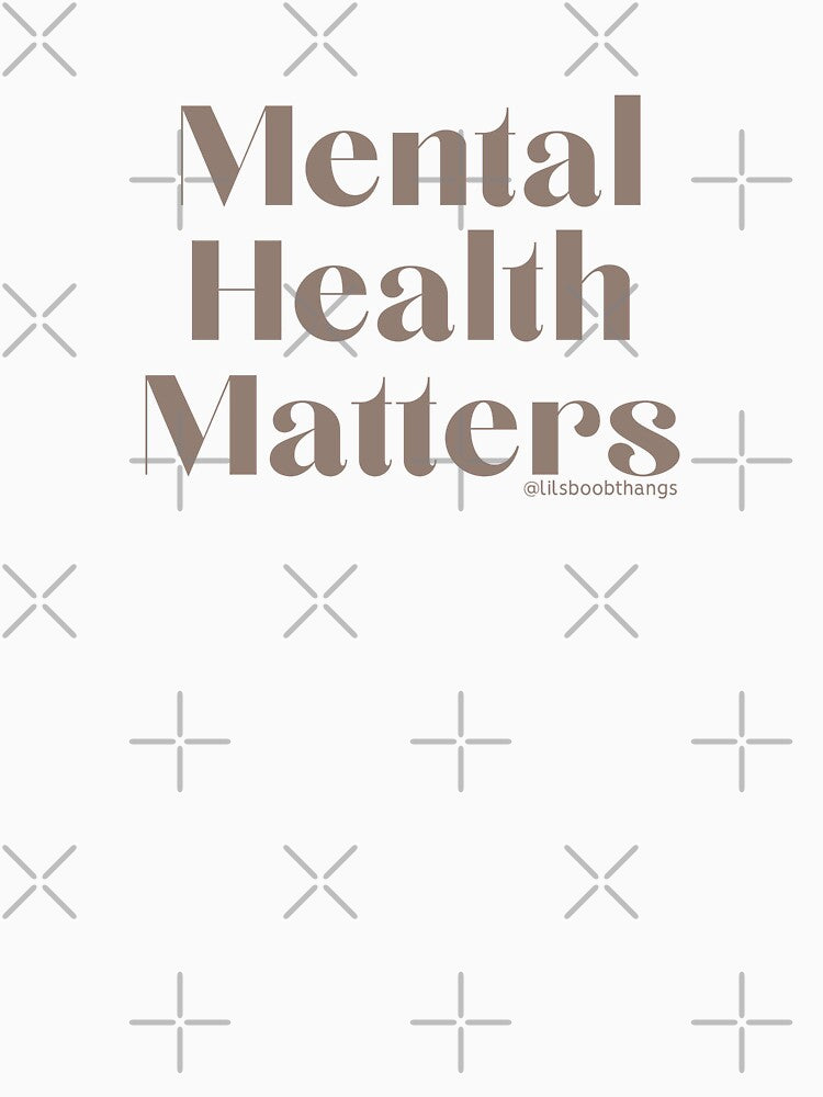 Mental Health Matters., v17b | @lilsboobthangs by lilsboobthangs T-Shirts, Hoodie, Sweatshirt | BlankRebels.com (Image 3)