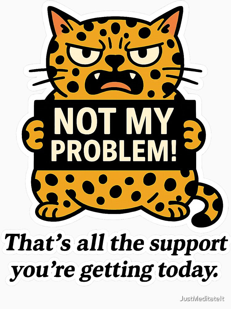 Not My Circus, Not My Monkeys – For People Who Cancel Plans | Funny Minimalist Mood by JustMeditateIt T-Shirts,... (Image 3)