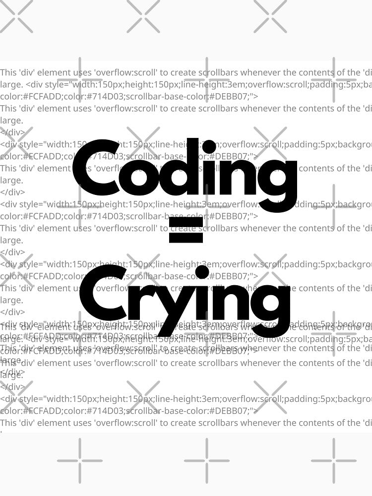 Coding=Crying by Store Artilia T-Shirts, Hoodie, Sweatshirt | BlankRebels.com (Image 3)