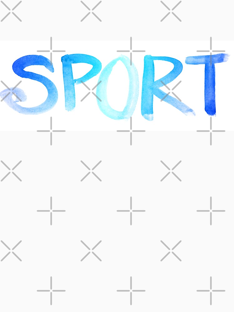 Sport brush lettering | Sport watercolor hand lettering by lausn T-Shirts, Hoodie, Sweatshirt | BlankRebels.com (Image 3)