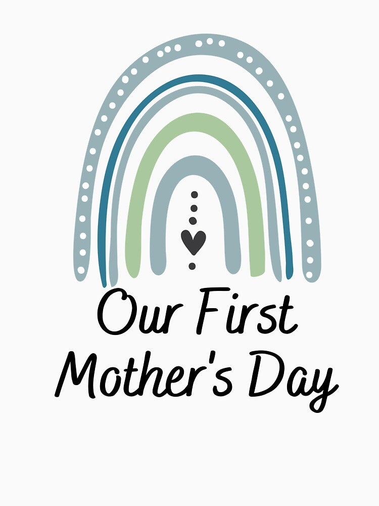 Our first mother's day 2022 perfect mothers day gift for new mom by ashdenent T-Shirts, Hoodie, Sweatshirt (Image 3)