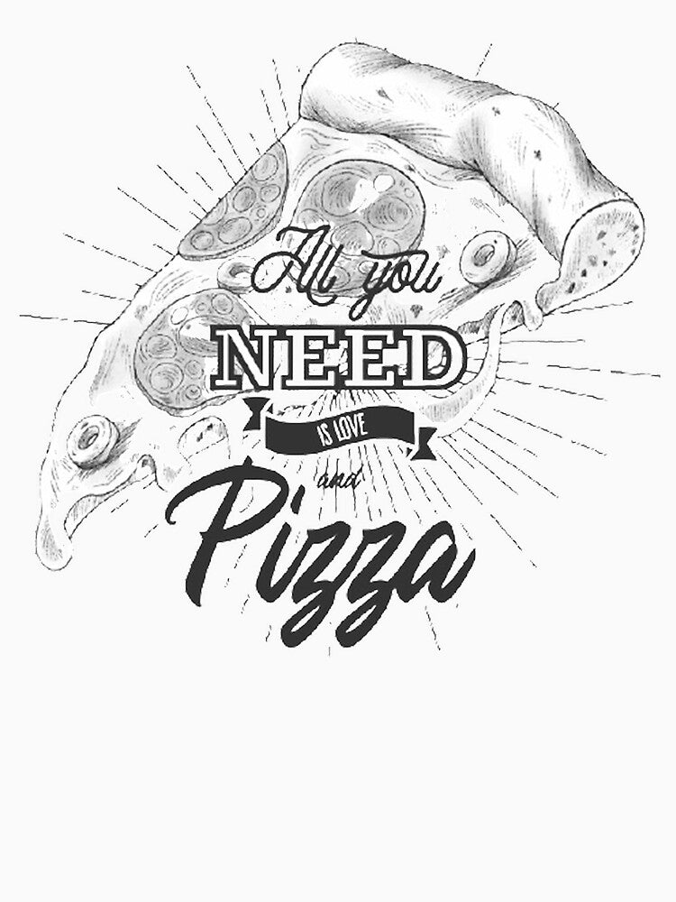 Love For Pizza by IshitaPoint T-Shirts, Hoodie, Sweatshirt | BlankRebels.com (Image 3)