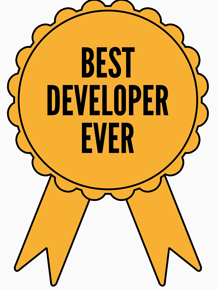 Best Developer Ever Gold Medal Achievement by SVPOD T-Shirts, Hoodie, Sweatshirt | BlankRebels.com (Image 3)