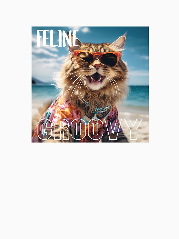 Feline Groovy by Juggling Magpie T-Shirts, Hoodie, Sweatshirt | BlankRebels.com (Image 3)