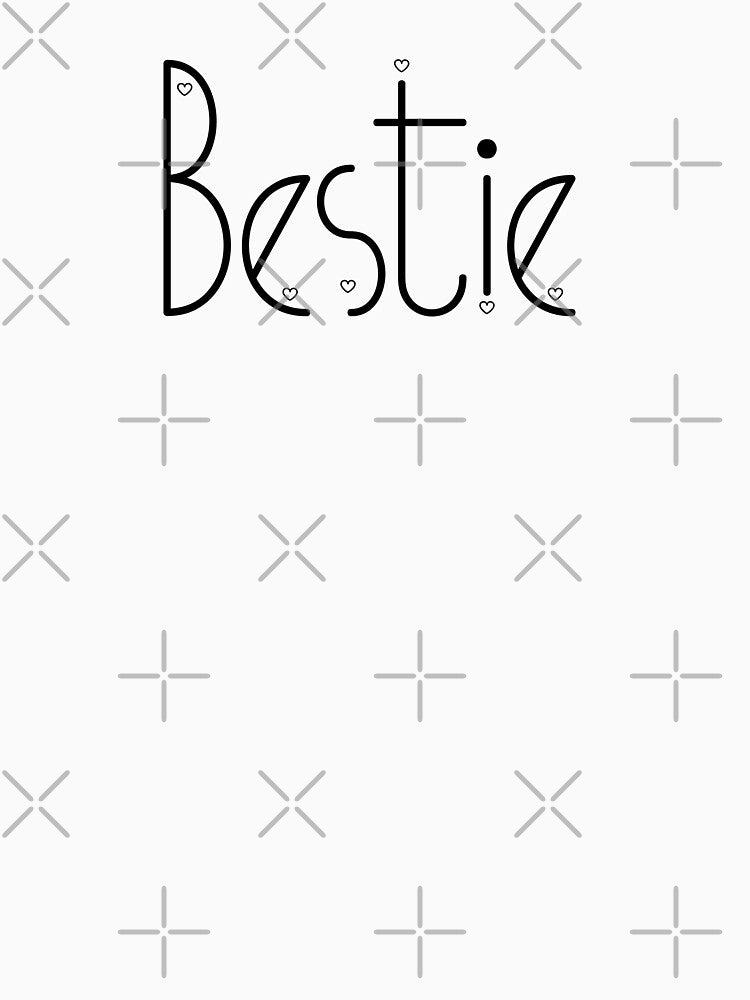 Bestie, best friend by Lupappdesigns T-Shirts, Hoodie, Sweatshirt | BlankRebels.com (Image 3)