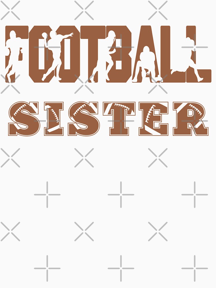 Football Sister by marosharaf T-Shirts, Hoodie, Sweatshirt | BlankRebels.com (Image 3)