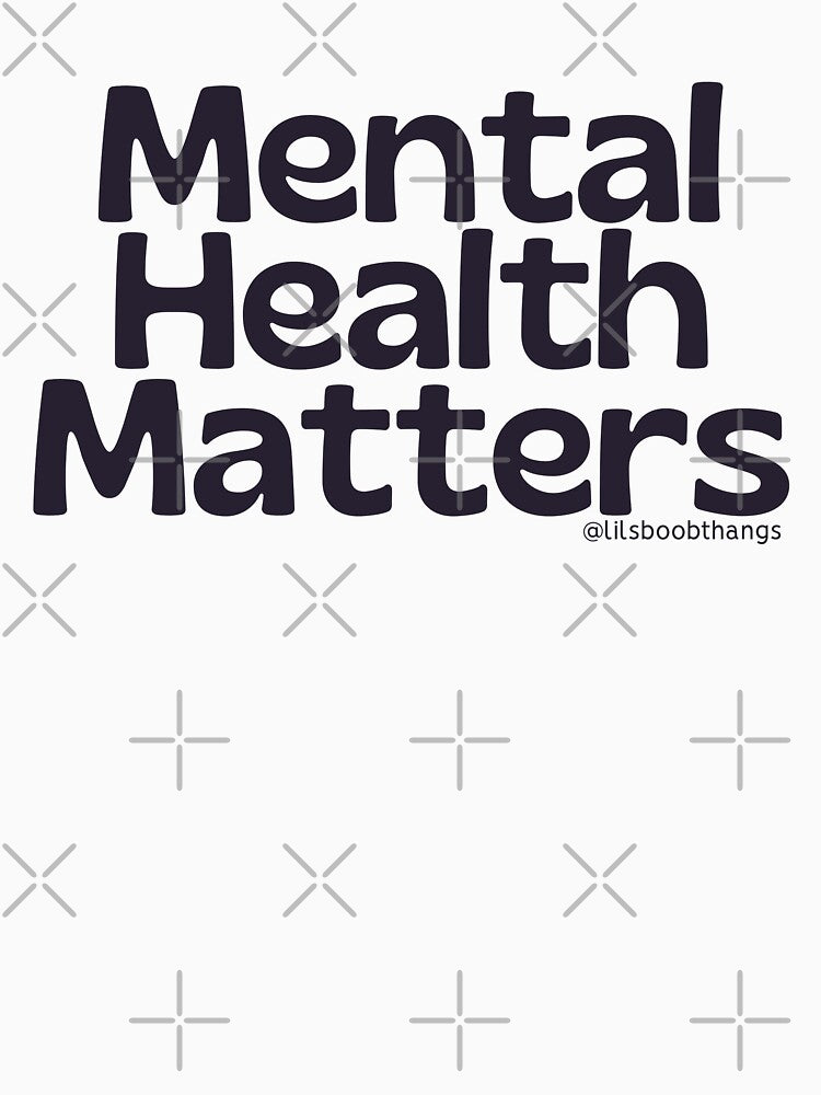 Mental Health Matters., v3c | @lilsboobthangs by lilsboobthangs T-Shirts, Hoodie, Sweatshirt | BlankRebels.com (Image 3)