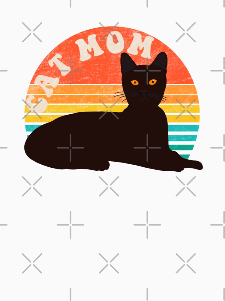 Cat Mom by East Coast Apparel T-Shirts, Hoodie, Sweatshirt | BlankRebels.com (Image 2)