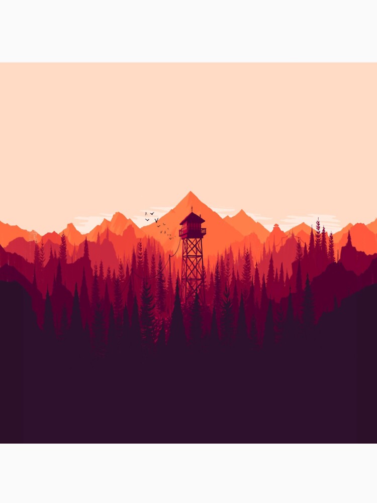 Firewatch Watch Tower T-Shirts, Hoodie, Sweatshirt