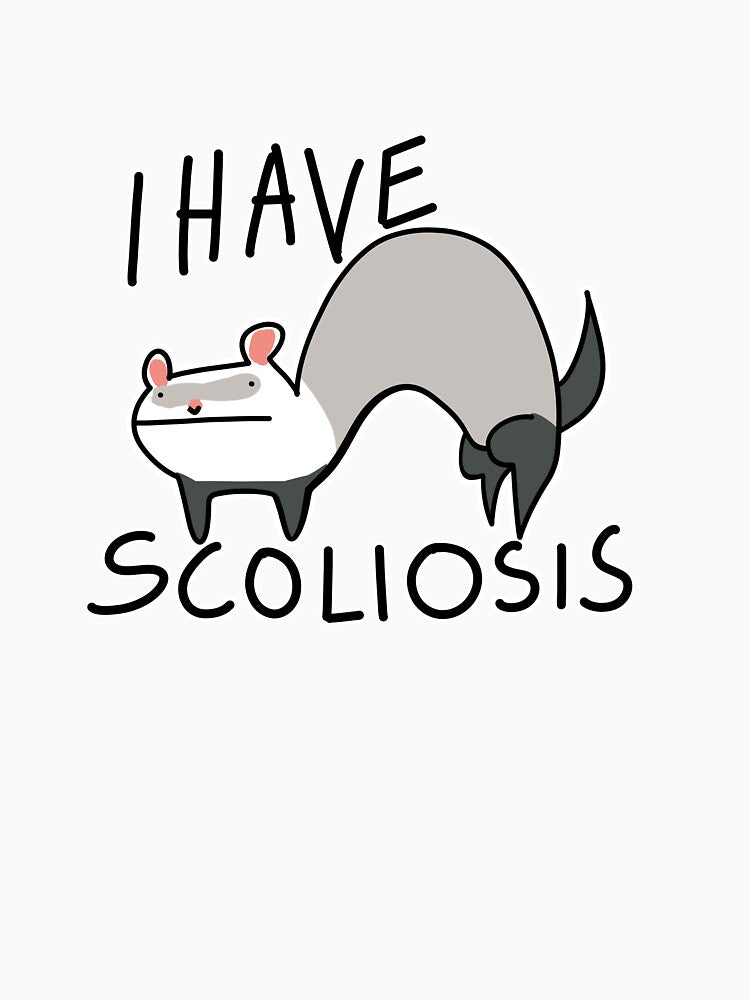 Ferret scoliosis by HummingGhost T-Shirts, Hoodie, Sweatshirt | BlankRebels.com (Image 3)