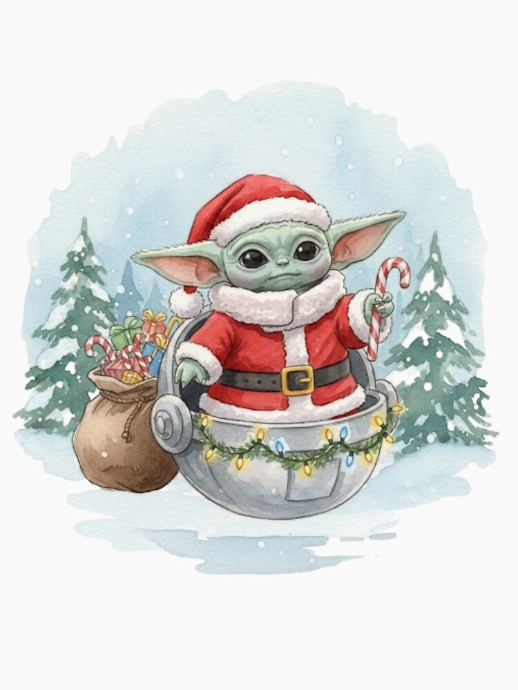 Grogu Noel by brutaltragedies T-Shirts, Hoodie, Sweatshirt | BlankRebels.com (Image 3)