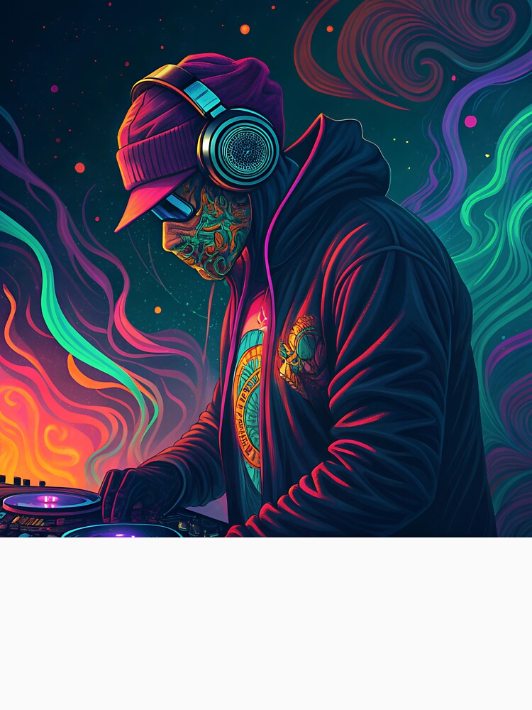 Party with DJ edm music by AhArtMe T-Shirts, Hoodie, Sweatshirt | BlankRebels.com (Image 3)