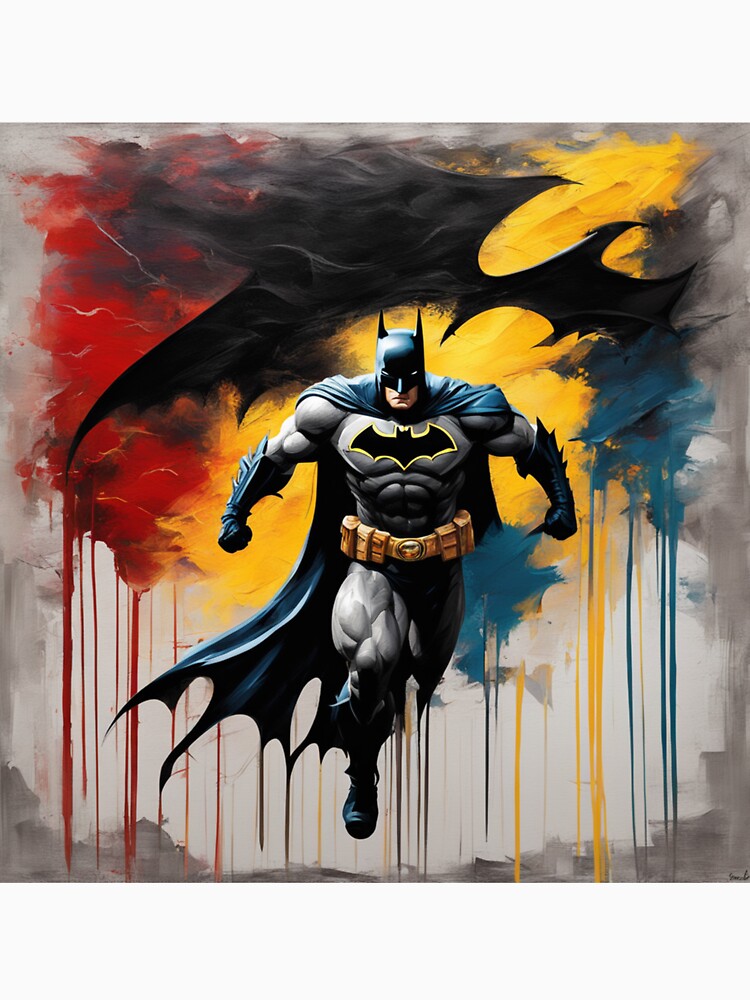 Scary superhero in paints by The-Lerach T-Shirts, Hoodie, Sweatshirt | BlankRebels.com (Image 3)
