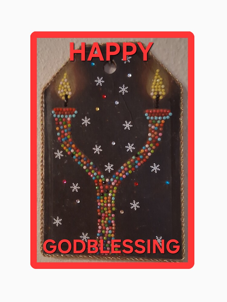 GodBlessing holiday diamond art craft by Dressmess