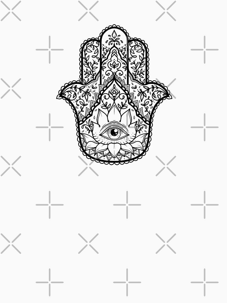 Hamsa by SoulArtLove T-Shirts, Hoodie, Sweatshirt | BlankRebels.com (Image 3)