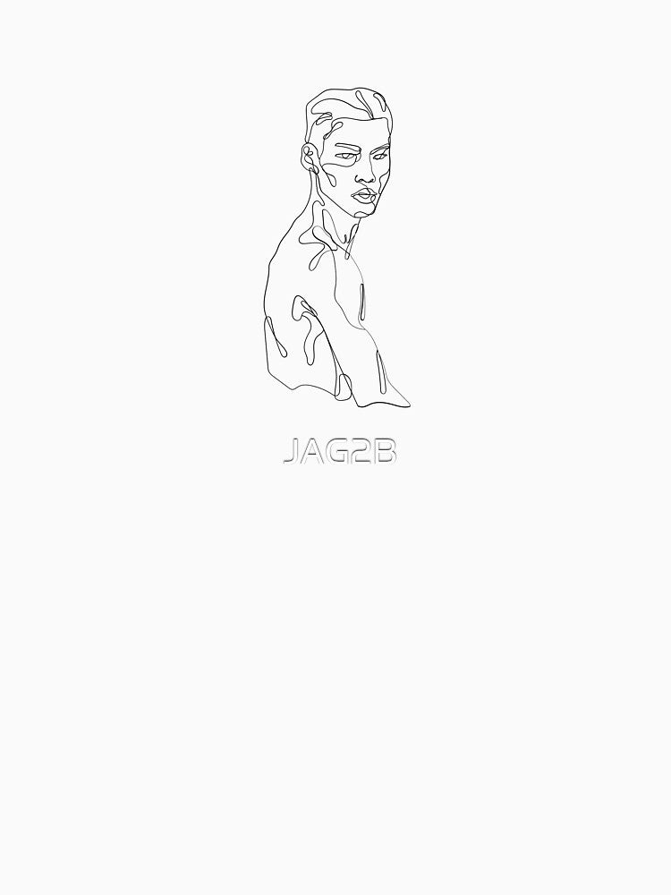 man minimalist drawing by JAG2B T-Shirts, Hoodie, Sweatshirt | BlankRebels.com (Image 3)