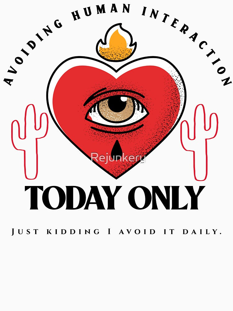 Introvert Avoiding Human Interaction by Rejunkery T-Shirts, Hoodie, Sweatshirt | BlankRebels.com (Image 3)
