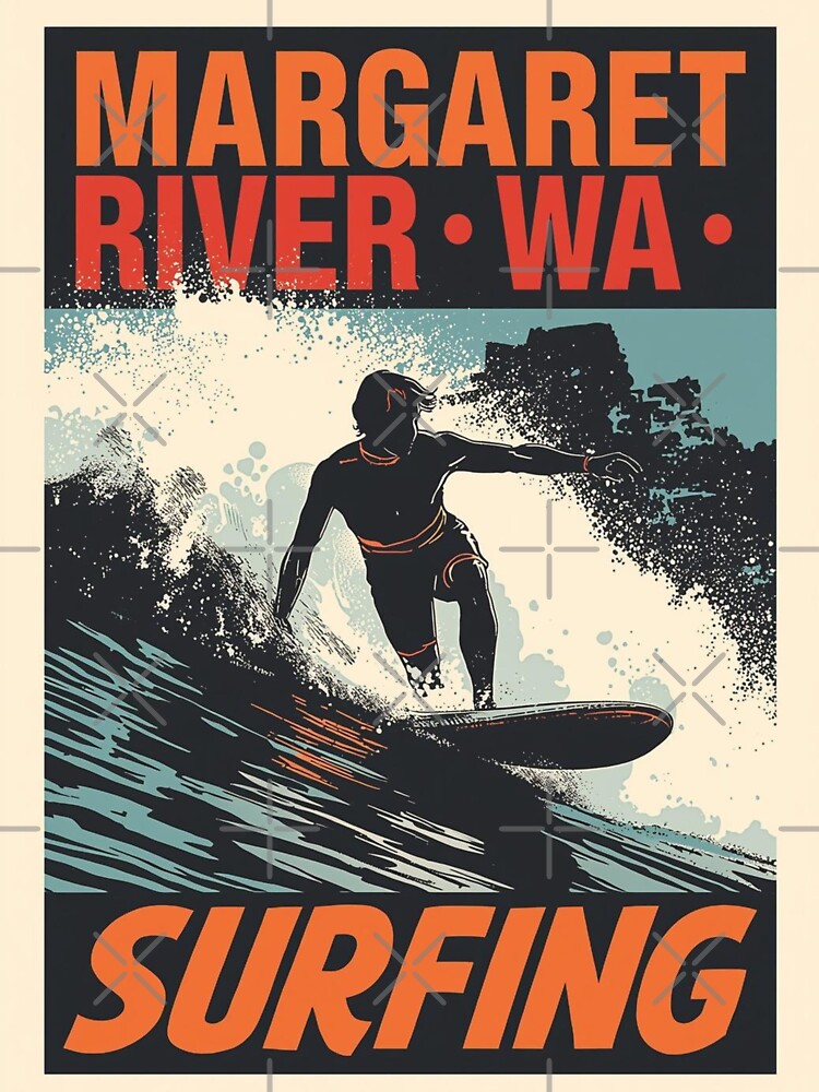 Margaret River, WA, Surfing by PamLeeDesign