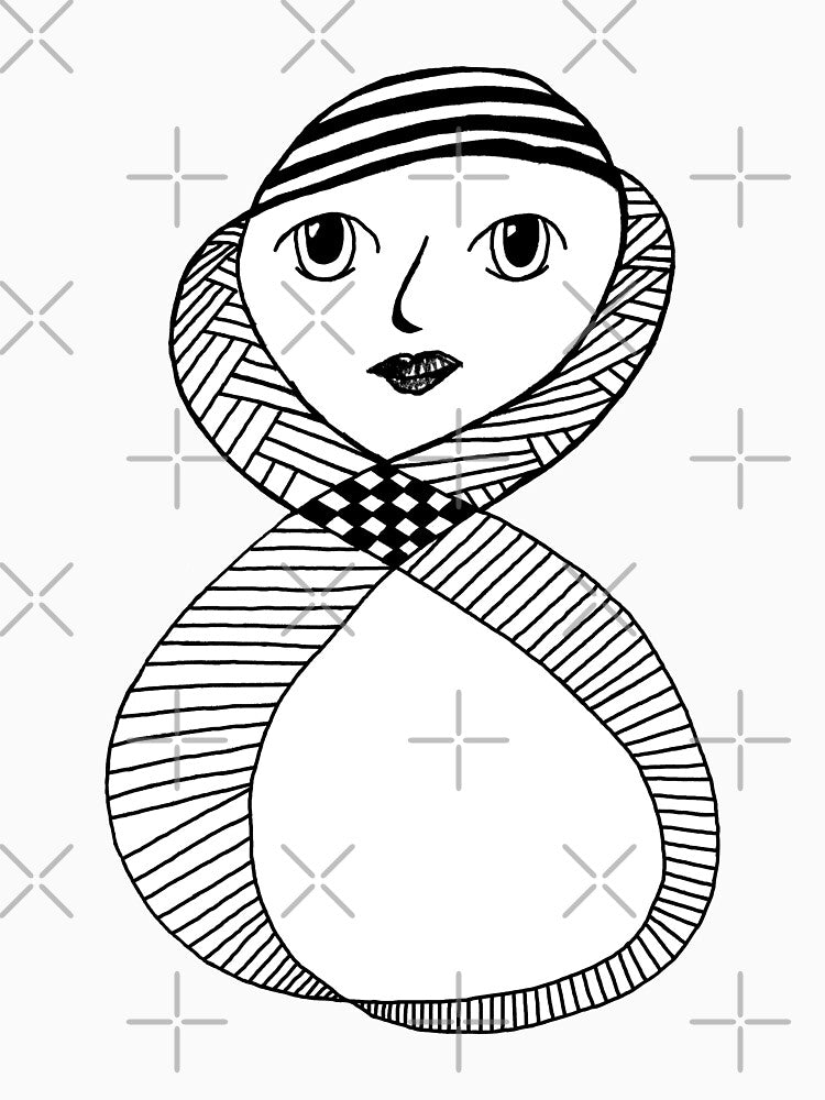 Doodle Person by SLEWDesigns T-Shirts, Hoodie, Sweatshirt | BlankRebels.com (Image 3)