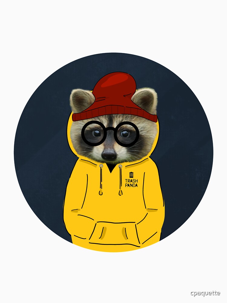 Trash Panda Hipster Raccoon by cpaquette T-Shirts, Hoodie, Sweatshirt | BlankRebels.com (Image 3)