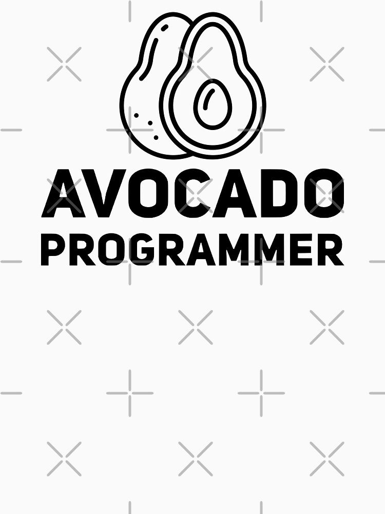 Avocado Programmer (black) by Stornu2Ruedas T-Shirts, Hoodie, Sweatshirt | BlankRebels.com (Image 3)