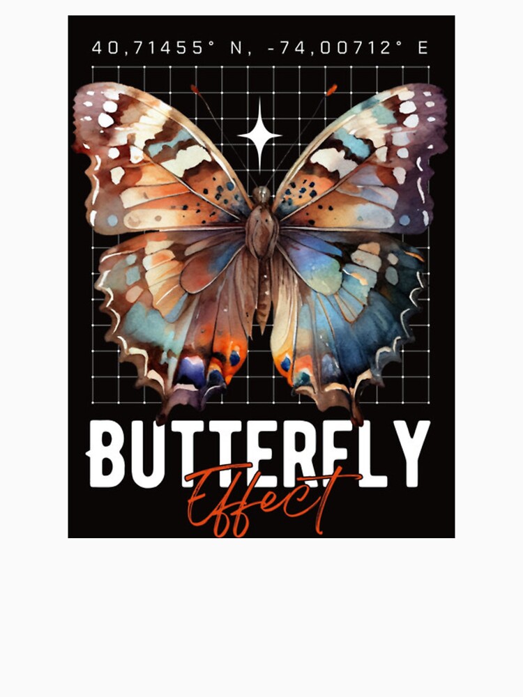Butterfly Effect - Monarch Scientific Graphic Streetwear by Mahuahsan T-Shirts, Hoodie, Sweatshirt (Image 3)