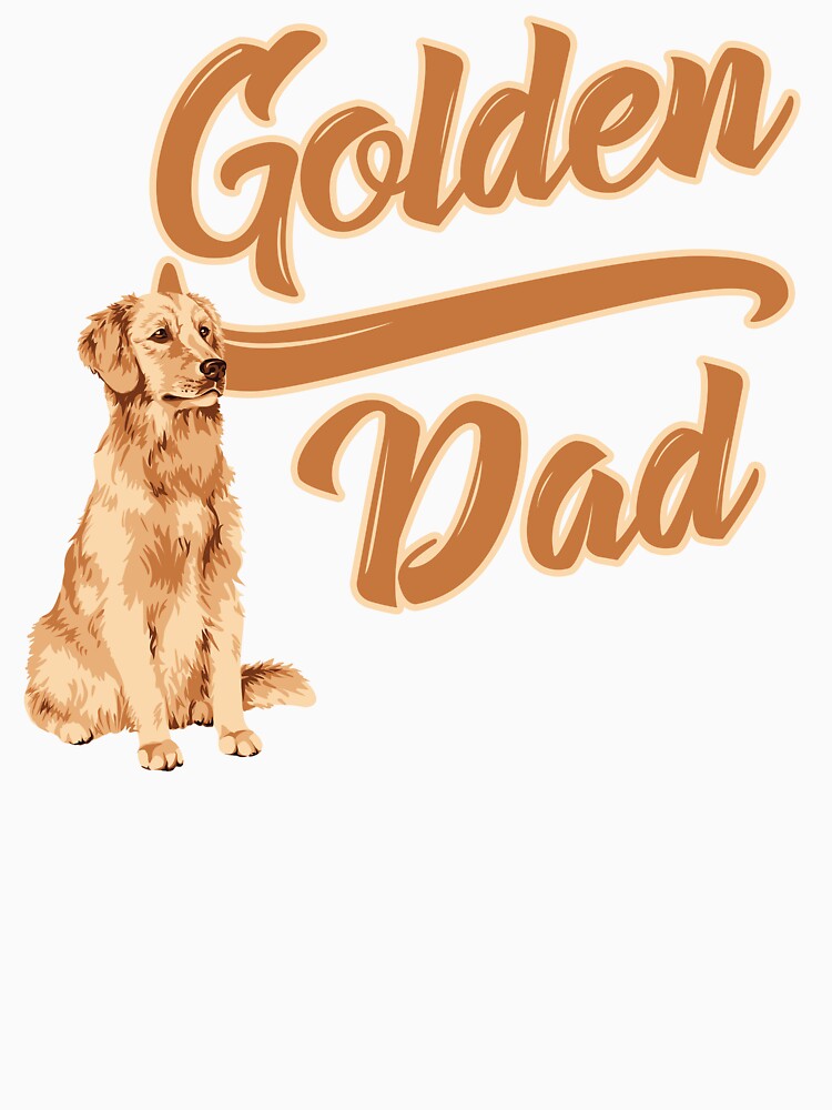 Golden Retriever Dad! Especially for Golden owners! by rs-designs T-Shirts, Hoodie, Sweatshirt | BlankRebels.com (Image 3)