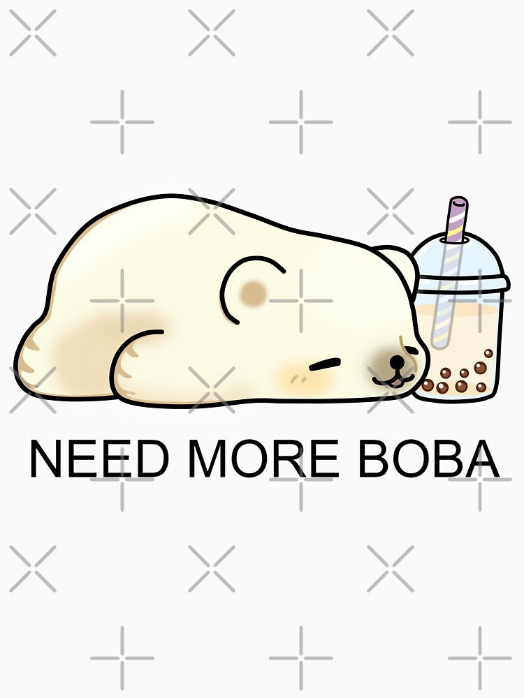 Little Polar Bear Needs More Boba! by SirBobalot T-Shirts, Hoodie, Sweatshirt | BlankRebels.com (Image 3)