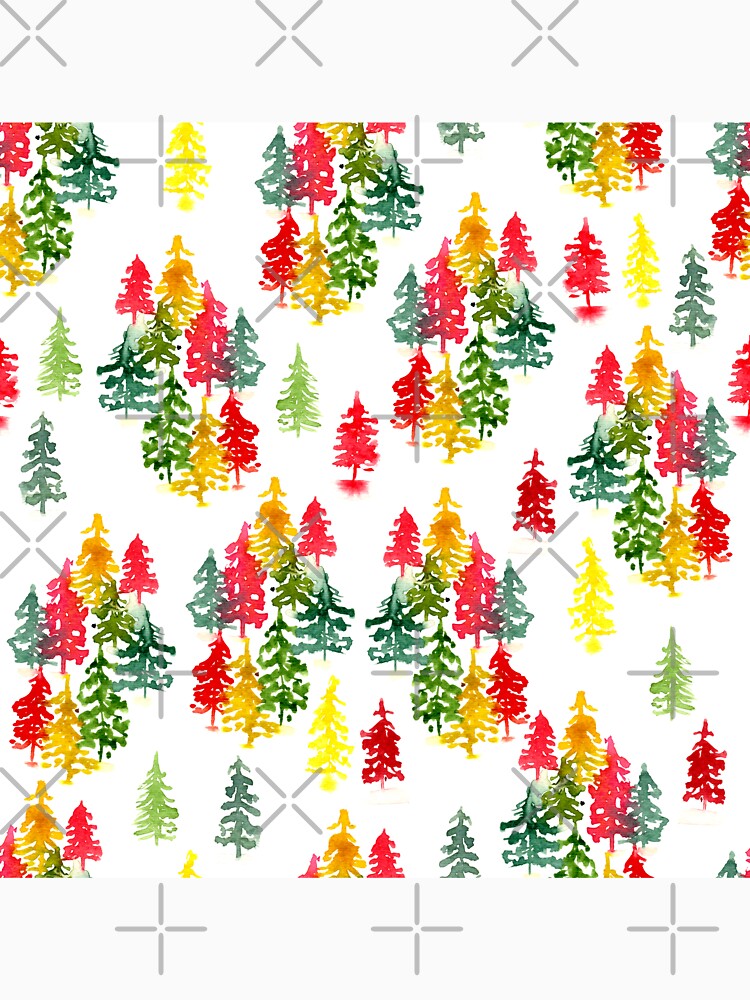 Watercolor Christmas trees by Harpley Design Studio T-Shirts, Hoodie, Sweatshirt | BlankRebels.com (Image 3)