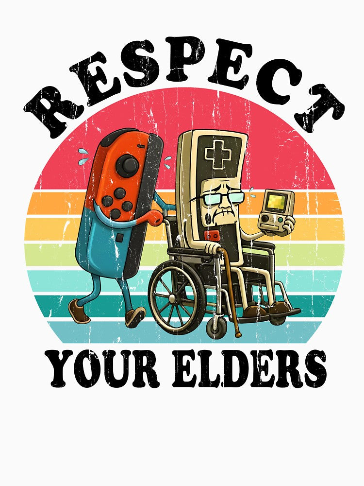 Respect Your Elders by fouadsolii T-Shirts, Hoodie, Sweatshirt | BlankRebels.com (Image 3)